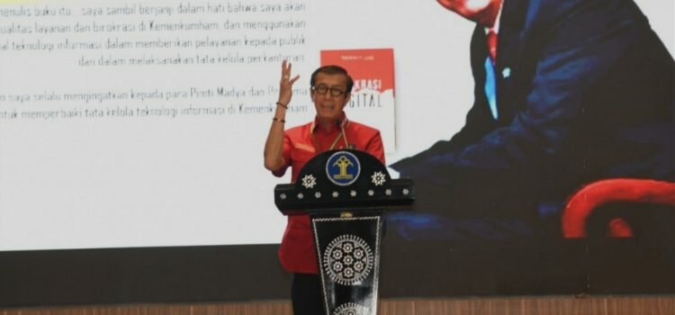 LASIBOR IKUTI KEGIATAN PENGUKUHAN REVOLUSI DIGITAL PELAYANAN PUBLIK KEMENKUMHAM